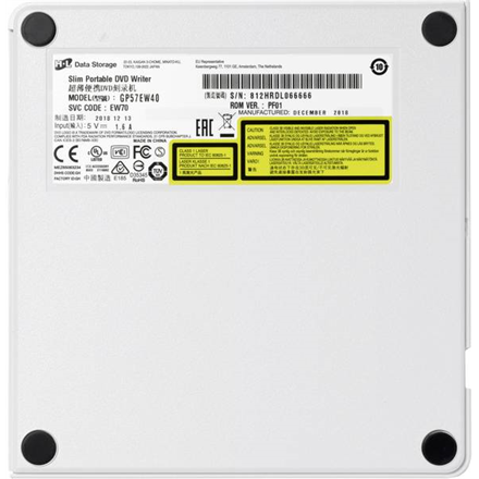 H.L Data Storage Ultra Slim Portable DVD-Writer GP60NS60 Interface USB 2.0 – 4