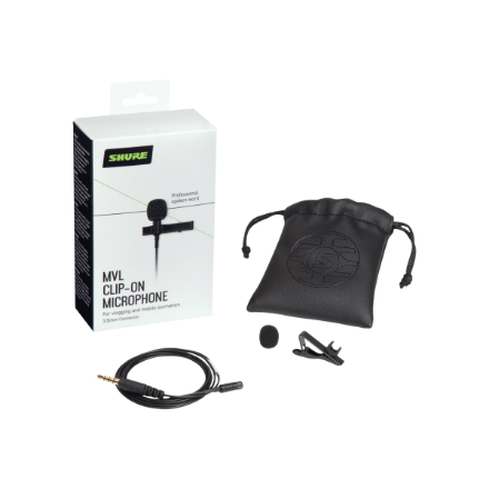 Shure MVL Lavalier Microphone for Smartphone or Tablet – 7