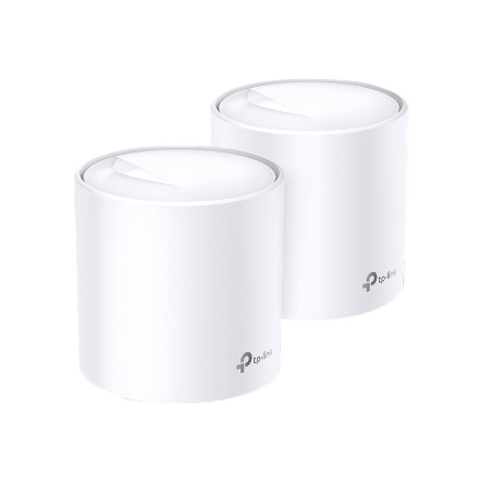 TP-LINK AX3000 Whole Home Mesh Wi-Fi 6 System Deco X60 (2-pack) 2402+574 Mbit/s – 2