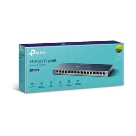 TP-LINK 16-Port Gigabit Switch TL-SG116 Unmanaged – 4