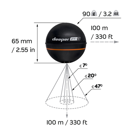 Deeper Smart Sonar PRO+2 Wi-Fi – 3