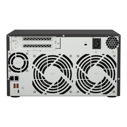QNAP 8-Bay QTS and QuTS hero NAS AMD Ryzen 8GB Up to 8 HDD/SSD Hot-Swap – 6