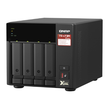 QNAP 4-Bay QTS and QuTS hero NAS AMD Ryzen 8GB Up to 4 HDD/SSD Hot-Swap – 2