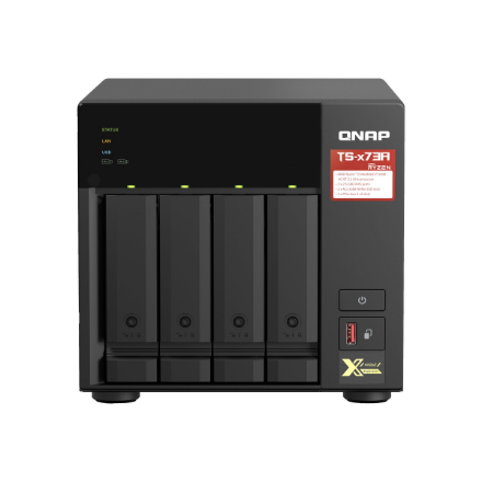 QNAP 4-Bay QTS and QuTS hero NAS AMD Ryzen 8GB Up to 4 HDD/SSD Hot-Swap – 3
