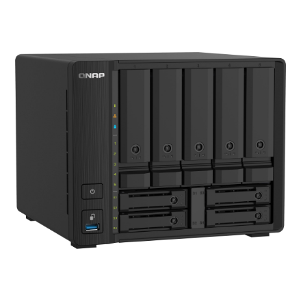 QNAP 9-Bay QTS NAS TS-932PX-4G 4GB Up to 9 HDD/SSD Hot-Swap – 5