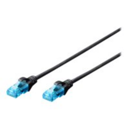 CAT 5e U-UTP Patch cord PVC AWG 26/7 Boots with kink protection, strain relief