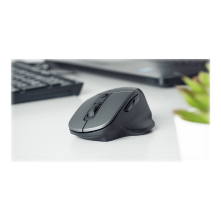 Natec Mouse, BlackBird 2, Silent, Wireless, 1600 DPI, Optical, Black Black/Gray – 7