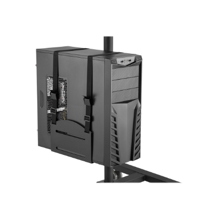 Mobile workstation with individual height adjustment DA-90374 Monitor Mount, PC – 3
