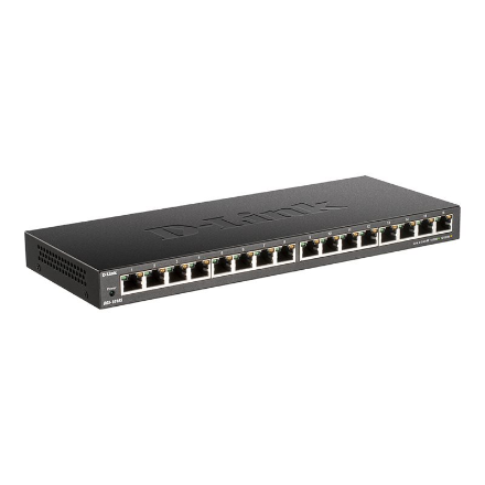 D-Link 16-Port Gigabit Desktop Switch DGS-1016S Unmanaged – 2