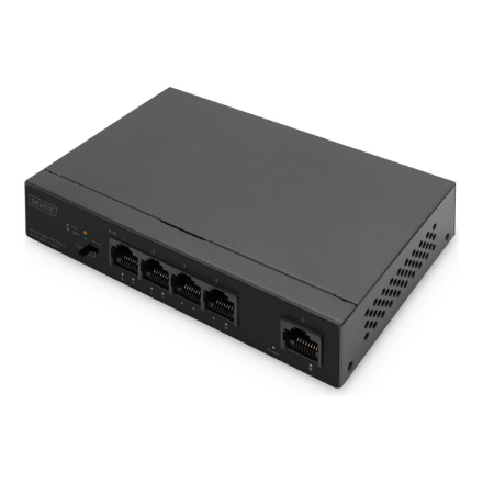Digitus 4 Port Gigabit PoE Switch DN-95330-1 Unmanaged