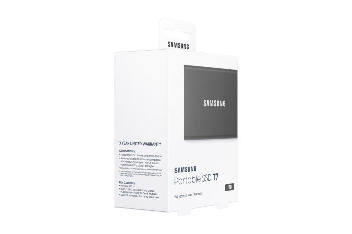 External SSD SAMSUNG T7 1TB – 10