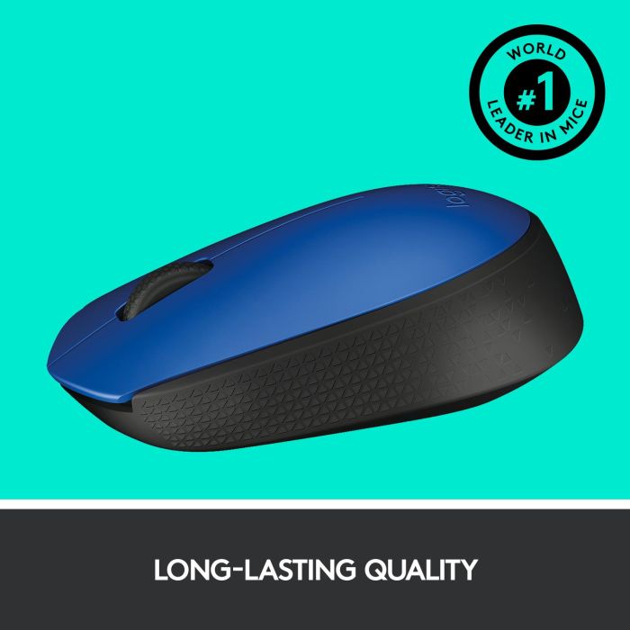 MOUSE USB OPTICAL WRL M171/BLUE 910-004640 LOGITECH – 9