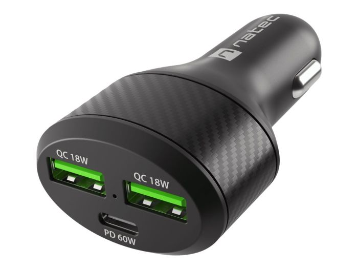 NATEC Car charger Coney PD 3.0 84W QC3.0