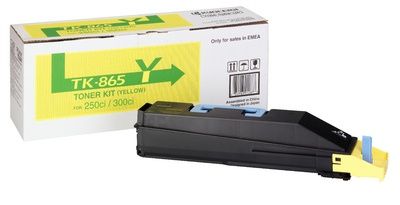 Kyocera TK-865Y Lazerinė kasetė, Geltona – 3