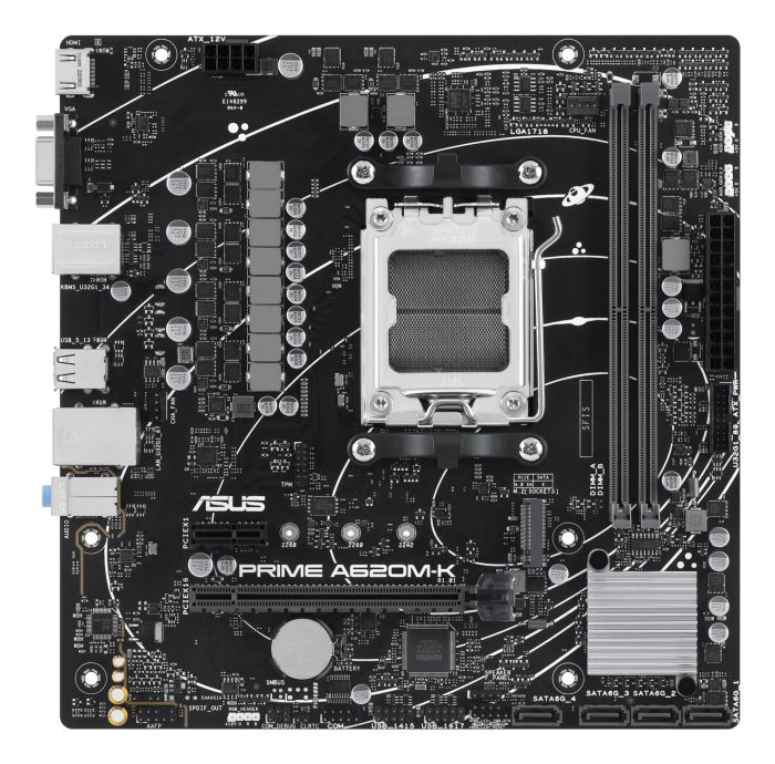 Mainboard ASUS AMD A620 Micro-ATX 1xPCI-Express 3.0 1x 1xPCI-Express 4.0 16x – 2