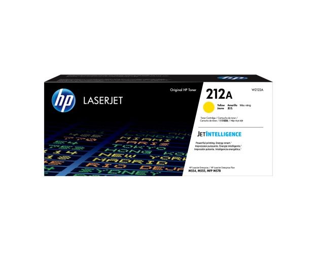HP 212A (W2122A) Lazerinė kasetė, Geltona – 5