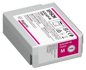 Epson SJIC42P-M (C13T52M340) Rašalinė kasetė, Purpurinė – 3