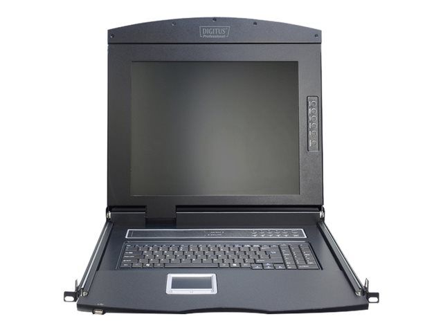 DIGITUS Modular console with 17inch