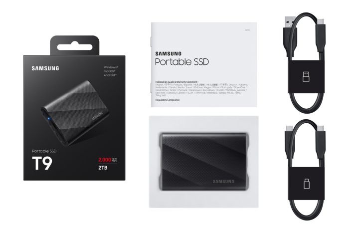 External SSD SAMSUNG T9 2TB – 16