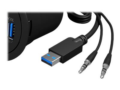 ICY BOX IB-HUB1404A Desk Hub 2x USB 3.0 – 9