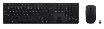 Lenovo Professional Wireless Rechargeable Keyboard & Mouse Ai Nordic
