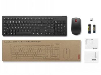 Lenovo Essential Wireless Keyboard & Mouse G2 Nordic (ai) – 2