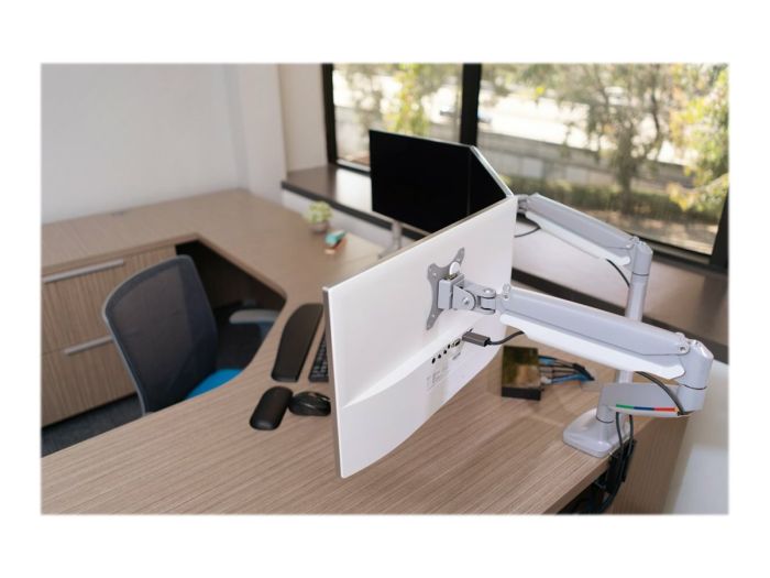 KENSINGTON One-Touch Dual Monitor Arm – 4