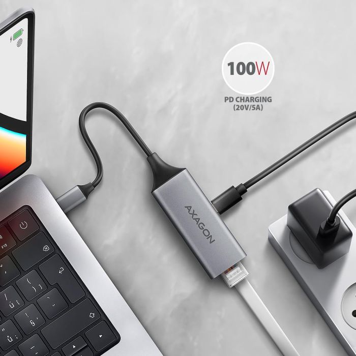 NET ADAPTER USB-C 1GB/ADE-TXPD AXAGON – 5