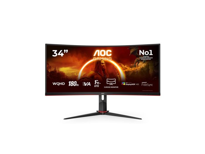AOC CU34G2XP/BK 34inch 3440x1440 VA