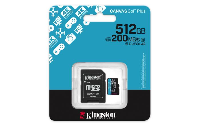 MEMORY MICRO SDXC 512GB UHS-I/W/A SDCG4/512GB KINGSTON – 5