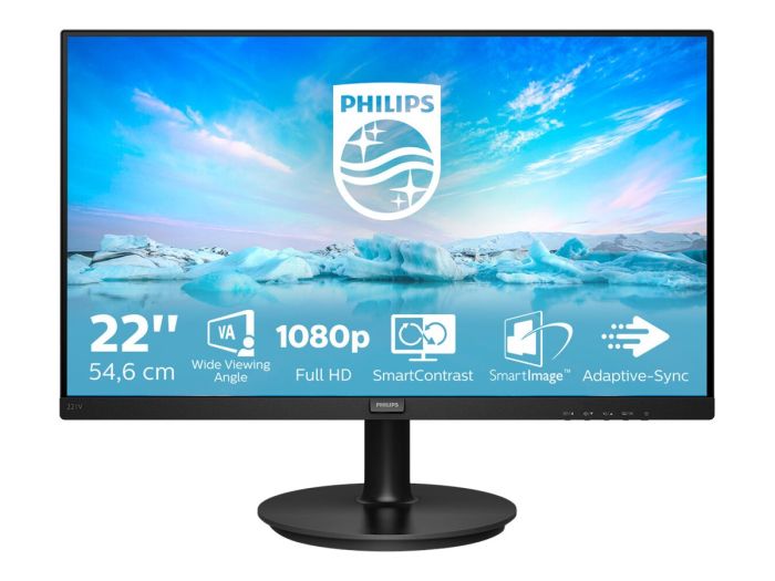 PHILIPS 221V8A/00 Monitor 21.5in FHD