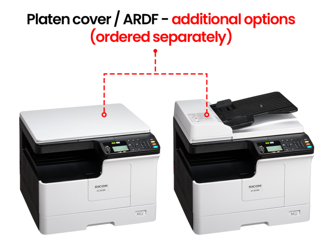 Ricoh M 2310N (423847) Spausdintuvas lazerinis nespalvotas MFP A3 23 ppm USB Ethernet LAN – 2