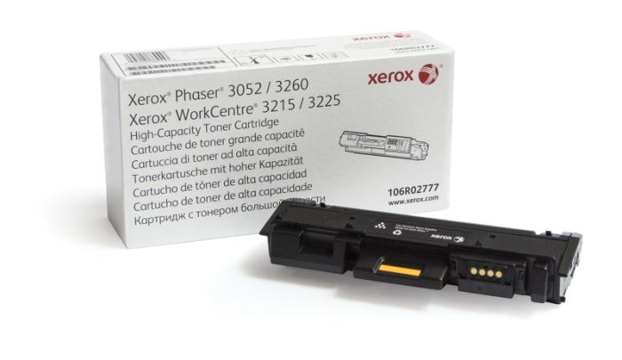 Xerox Phaser 3052?/?3260 WorkCentre 3215?/?3225 (106R02778) Lazerinė kasetė, Juoda – 12