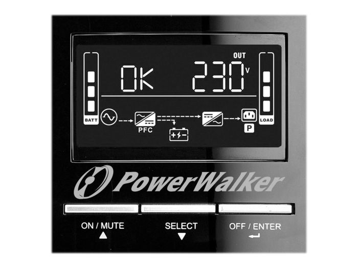 POWERWALKER UPS VI 1500VA CW FR Line-In – 3