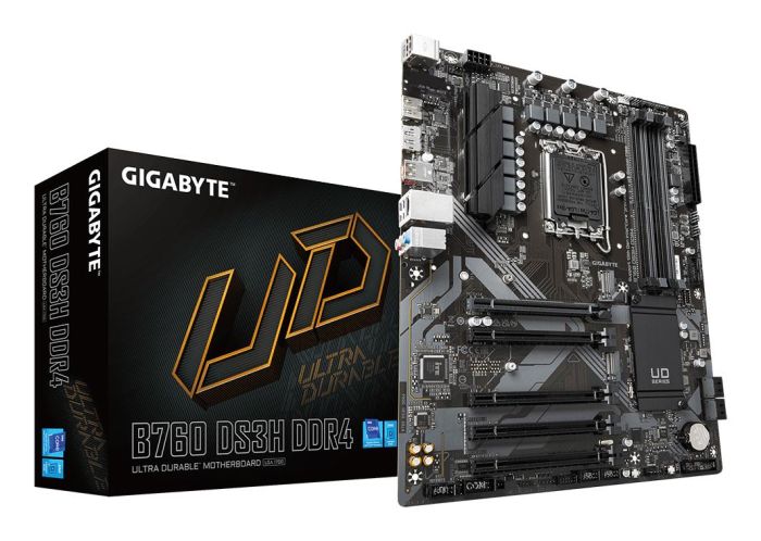 Mainboard GIGABYTE Intel B760 Express LGA1700 ATX 4xPCI-Express 3.0 1x DDR4