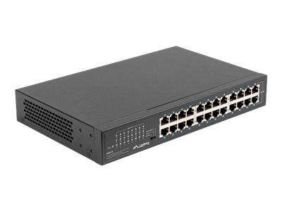 LANBERG switch rack 19inch 24-port 1GB – 3