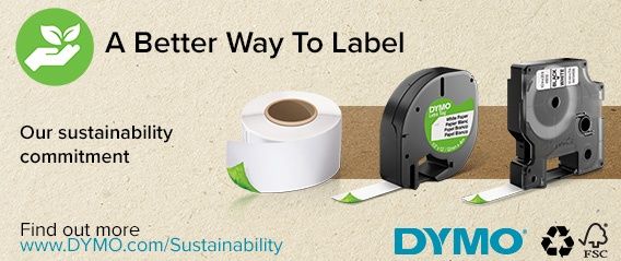 Dymo 99012 (S0722400) Etiketės 36 x 89mm, 2 ritinėliai x 260 etikečių, Balta... – 10