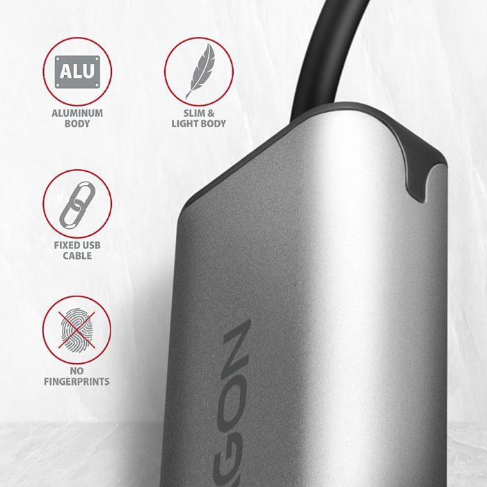 NET ADAPTER USB-C 2.5G/ADE-25RC AXAGON – 8