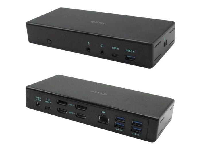 I-TEC USB-C Quattro Docking Station 85W – 8