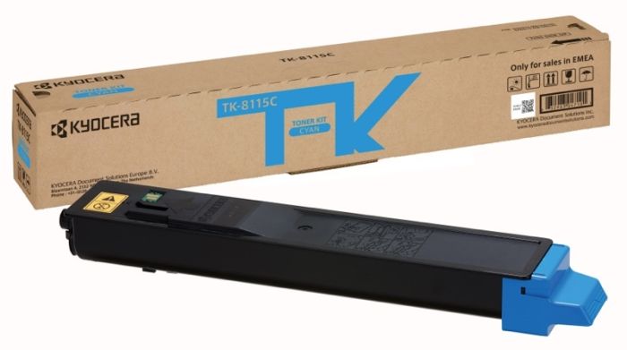 Kyocera TK-8115C Lazerinė kasetė, Žydra – 3