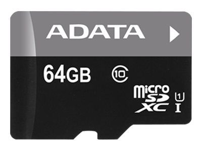 ADATA 64GB Micro SDXC V10 85MB/s + ad.