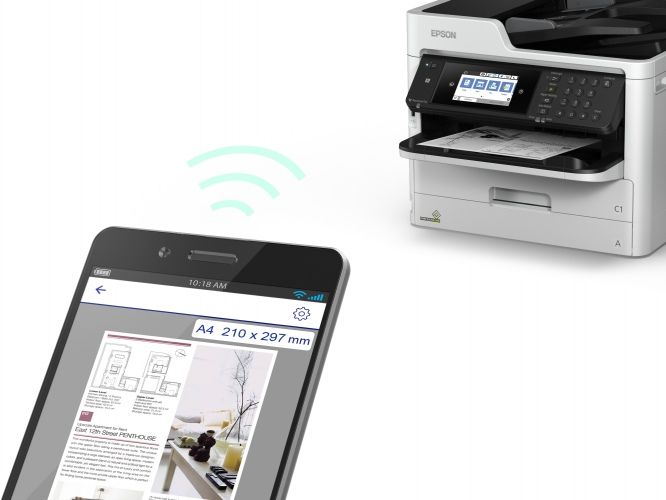 Epson WorkForce Pro WF-M5799DWF Spausdintuvas rašalinis B/W MFP A4, Counter From 100K to 180K (Used) – 7