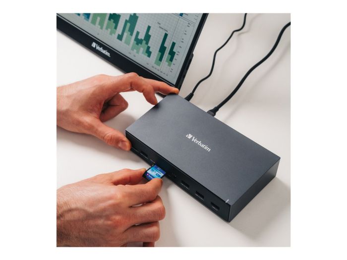 VERBATIM Usb-C Pro Docking Station 17 – 6