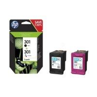 HP 301 (N9J72AE) Rašalinių kasečių komplektas, BK/CMY – 2