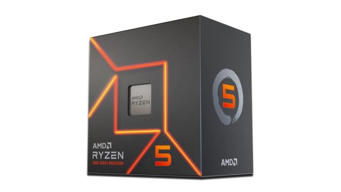 CPU AMD Desktop 3.8 GHz 6xCores Box AMD Ryzen 5 7600