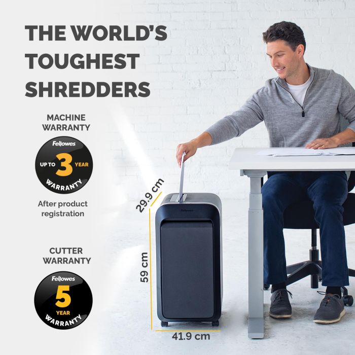 SHREDDER POWERSHRED LX221/BLACK 5050401 FELLOWES – 9