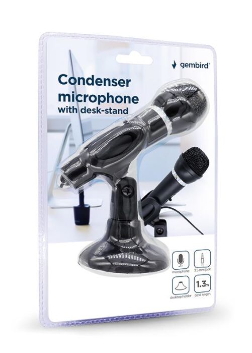 MICROPHONE CONDENSER/DESK STAND MIC-D-04 GEMBIRD – 3