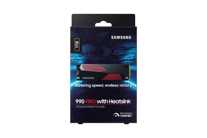 SSD SAMSUNG 990 PRO with Heatsink 1TB – 8