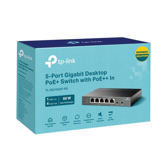 Switch TP-LINK TL-SG1005P-PD – 6