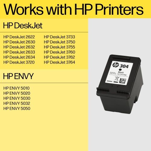 HP 304 Tri-color (N9K05AE) Rašalinė kasetė, CMY – 4